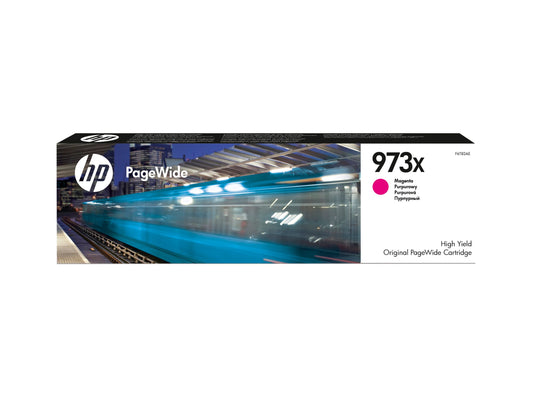 HP 973X original high yield magenta PageWide cartridge F6T82AE
