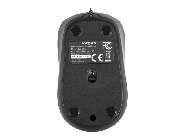TARGUS TARGUS Souris compacte Blue Trace USB - Noire