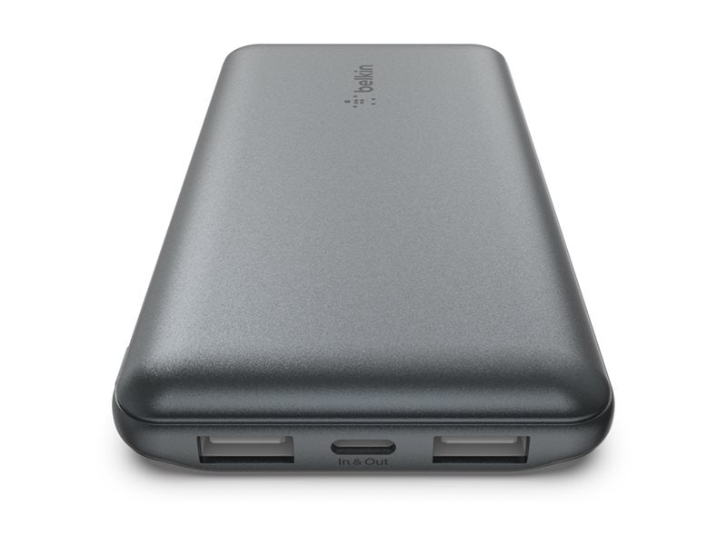 BELKIN 10k power bank 15w space grey