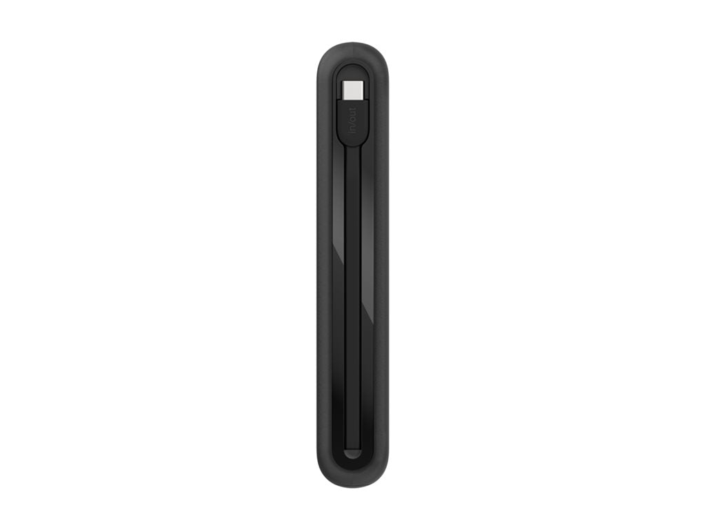 BELKIN 20k PD30w Integrated USB-C Cable Power Bank Black