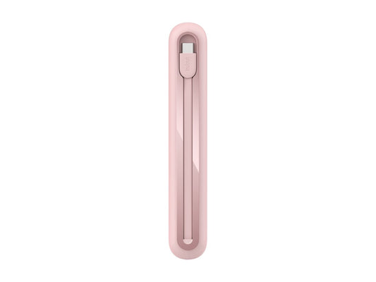 BELKIN 20k PD30w Integrated USB-C Cable Power Bank Pink