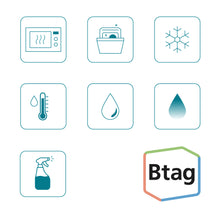 Charger l'image dans la galerie, BROTHER 12MM BTAG135 Tape White on Transparent