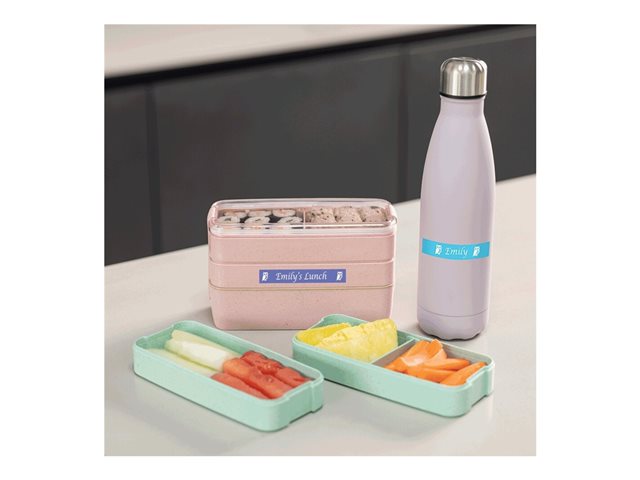 BROTHER 12MM White on Purple BTAGF35 Ribbon