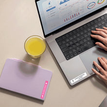 Charger l'image dans la galerie, BROTHER Ribbon BTAGP35 12MM White on Pink