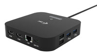 Charger l'image dans la galerie, I-TEC USB-C Dual HDMI DS 2x HDMI 1x GLAN 2x USB-A 3.2 2x USB 2.0 1x USB-C Gen2 1x USB-C Gen1 1x Audio/Mic Jack 1x 100W USB-C PD