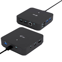 Charger l'image dans la galerie, I-TEC USB-C DS 2 x HDMI 1x DP 1x GLAN 1x USB-C 3.2 3x USB-A 3.2 2x USB 2.0 1x 3.5mm Audio/Mic 1x 100W USB-C Power Delivery