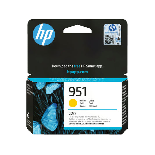 HP 951 original Ink cartridge CN052AE BGX yellow standard capacity 700 pages 1-pack Officejet