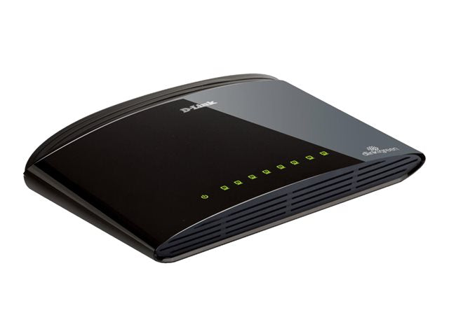 D-LINK Switch 8 Ports RJ45 10/100 MBPS Non Rackable - Non Manageable