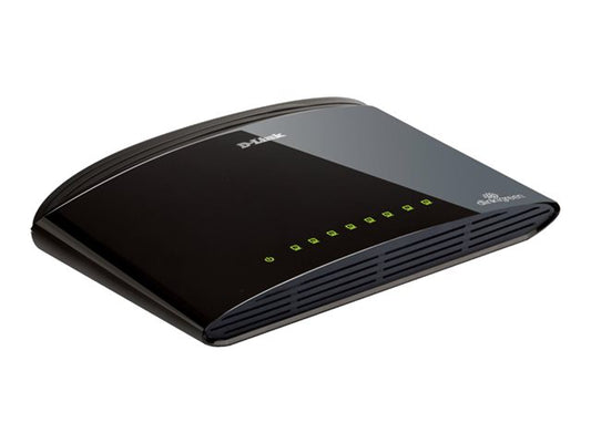 D-LINK Switch 8 Ports RJ45 10/100 MBPS Non Rackable - Non Manageable