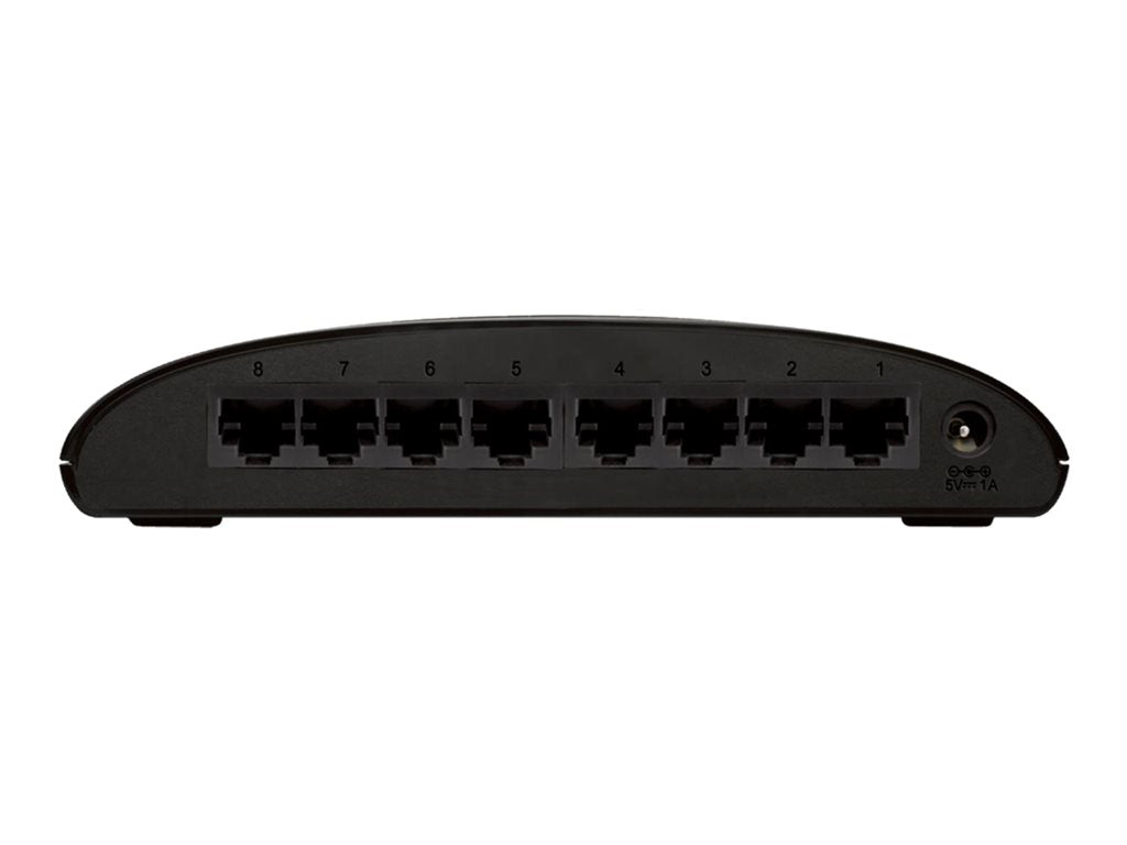 D-LINK Switch 8 Ports RJ45 10/100 MBPS Non Rackable - Non Manageable