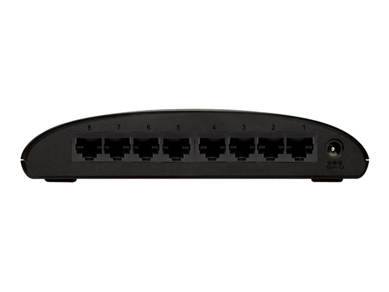 D-LINK Switch 8 Ports RJ45 10/100 MBPS Non Rackable - Non Manageable