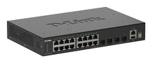 Charger l'image dans la galerie, D-LINK 16 Ports GE + 4 Ports 10G SFP+ Smart Managed Switch