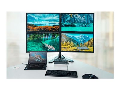 TARGUS TARGUS USB-C Universal Quad 4K QV4K Docking Station with 100W Power Delivery