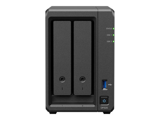 SYNOLOGY SYNOLOGY DP320 Backup Solution 2 Sockets AMD Ryzen Embedded R1600 8Go Memory