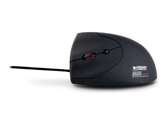 URBAN FACTORY Souris Ergo Filaire USB Gaucher