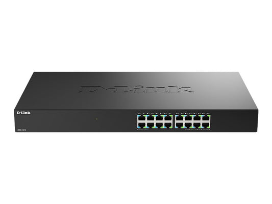 D-LINK D-LINK 16 ports Multi-Gigabit 2.5 Gps - Métallique & rackable - IGMP snooping - auto MDI/MDI-X - QoS - IEEE 802.3az EEE