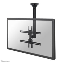 Charger l'image dans la galerie, NEOMOUNTS FPMA-C400BLACK Support de plafond pour écran de 32-60p - h 64-104 cm