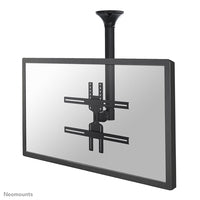 Charger l'image dans la galerie, NEOMOUNTS FPMA-C400BLACK Support de plafond pour écran de 32-60p - h 64-104 cm