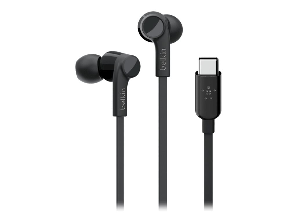 BELKIN BELKIN SOUNDFORM - Headphones with USB-C Connector Black