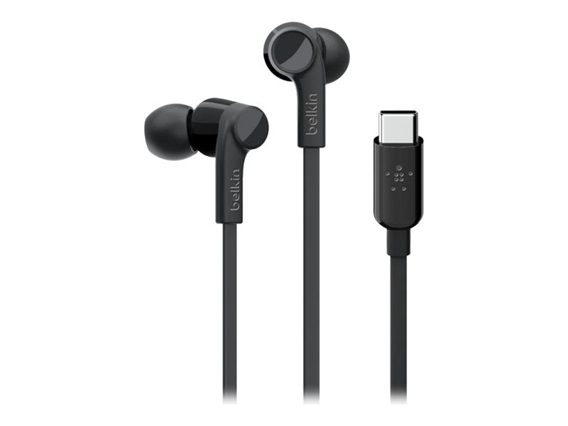 BELKIN BELKIN SOUNDFORM - Headphones with USB-C Connector Black