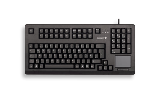 CHERRY TouchBoard G80-11900 105 Keys Mechanical Keyboard with Integrated Touchpad USB Black (FR)