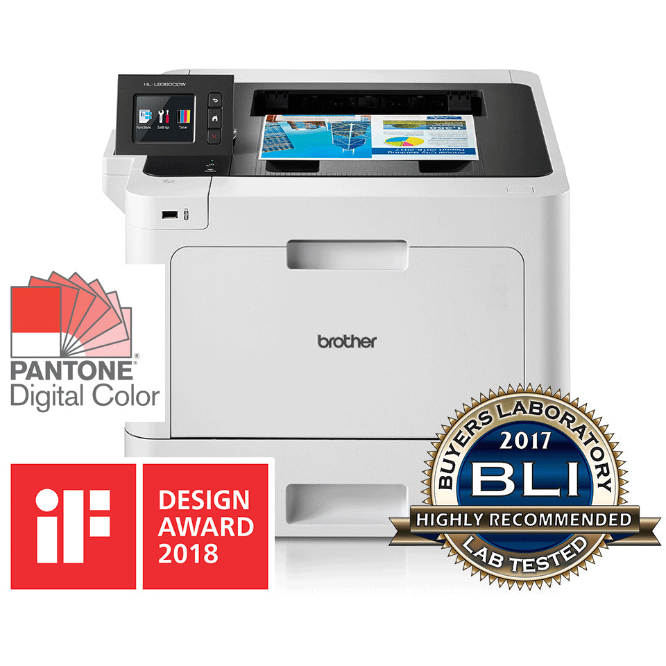 BROTHER HL-L8360CDW Printer colour Duplex laser A4 2400x600dpi 31ppm mono 31ppm colour 300sheets USB LAN Wi-Fi NFC