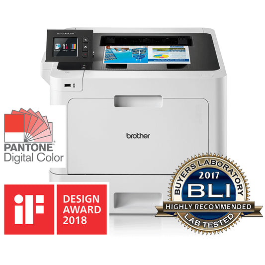 BROTHER HL-L8360CDW Printer colour Duplex laser A4 2400x600dpi 31ppm mono 31ppm colour 300sheets USB LAN Wi-Fi NFC