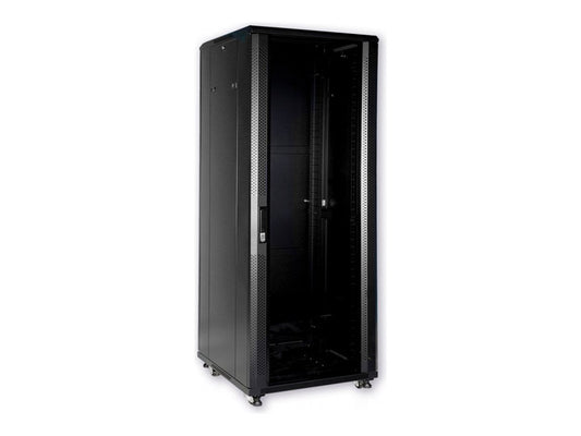 MCL IC6A99AL80P8042 - Baie réseau/serveur - Armoire 19p 42U L. 800 P. 800 - Noir