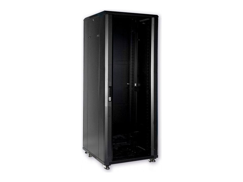 MCL IC6A99AL80P8042 - Baie réseau/serveur - Armoire 19p 42U L. 800 P. 800 - Noir