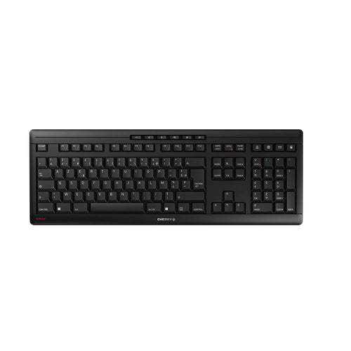 CHERRY Stream Wireless keyboard 105+10 keys USB black (FR)