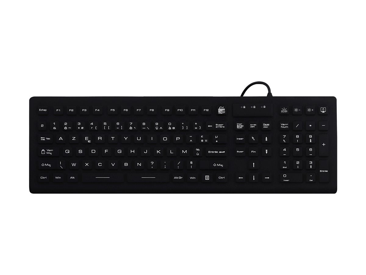 TNB IP68 medical wired keyboard (FR)