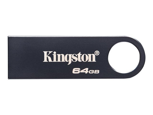 KINGSTON 64Go DataTraveler SE9 G3 USB 3.2 Gen 1 speeds 220Mo/s read 100Mo/s write Dark Nickel