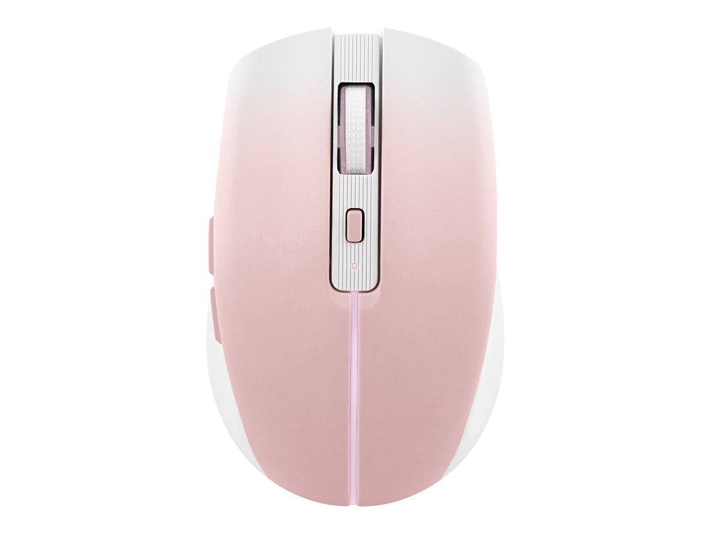 TNB GRADIENT - Dual connect rechargeable colorful wireless mouse - pink