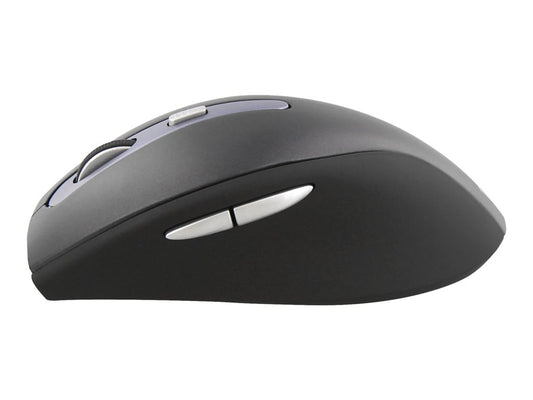 TNB Office Wireless Mouse Black Ultra Comfortable Curved Shape Allowing To Perfectly Fit The Shape Of The Hand Pleasant Grip