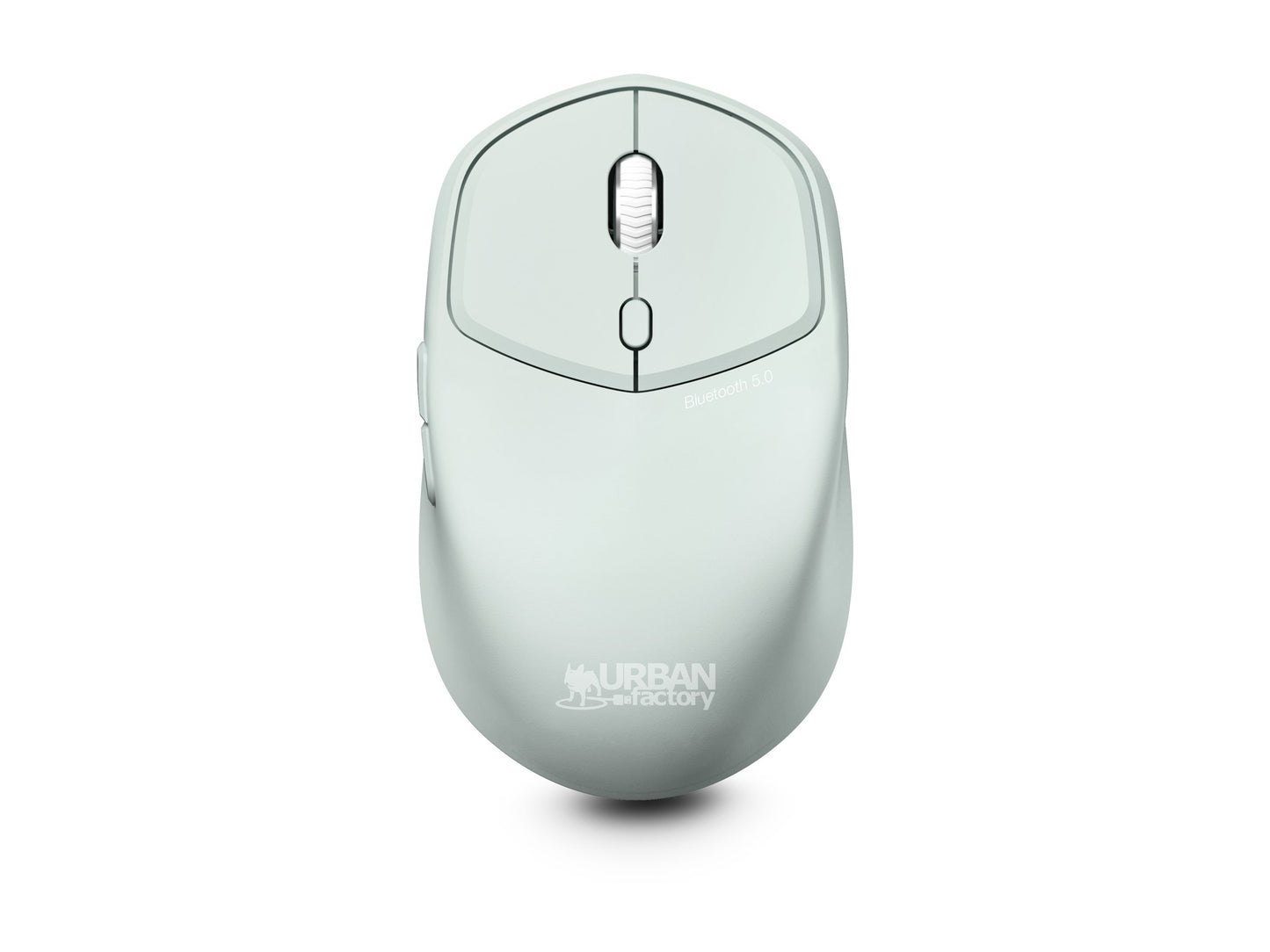 URBAN FACTORY Onlee Color Ambidextrous Mouse 1600Dpi Bluetooth 5.0 - Pale Green