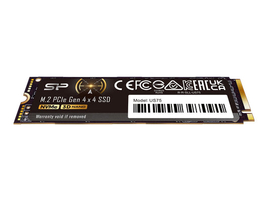 SILICON POWER SSD US75 1To M.2 PCIe NVMe Gen4x4 NVMe 1.4 7000/6000Mo/s