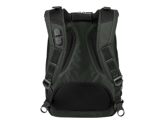 TARGUS Sac a Dos Jusqu a 15.6p ecologique noir Nylon Recycle P.E.T. 900D garantie a vie
