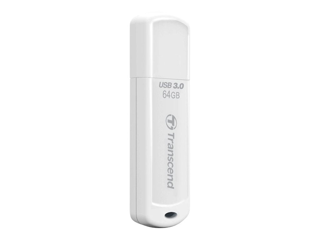 TRANSCEND 64Go Clé USB USB3.1 Gen1 Classique - Blanc