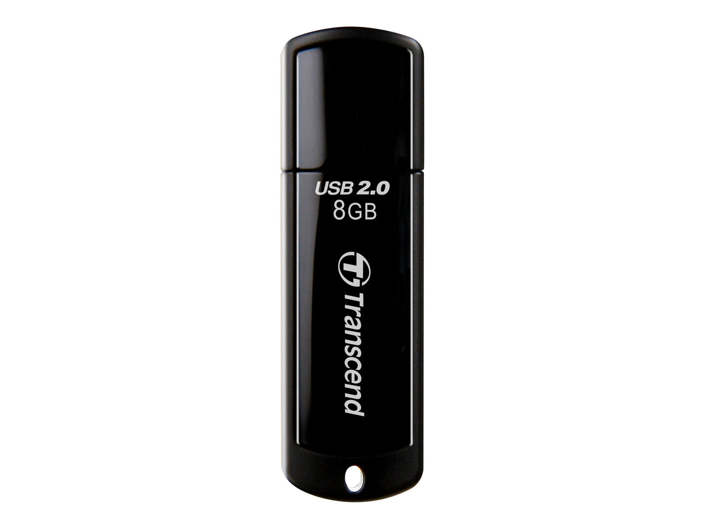TRANSCEND 8Go Clé USB 2.0 - Noir