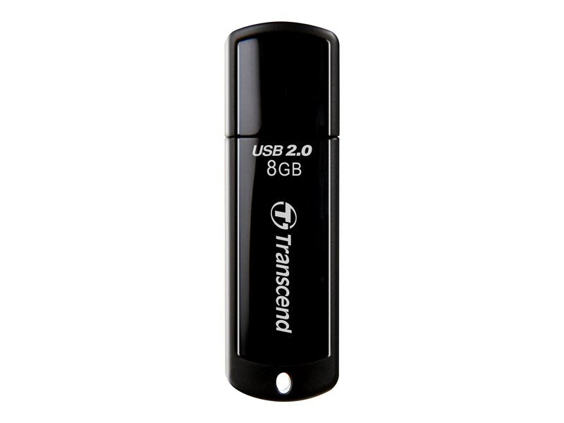 TRANSCEND 8Go Clé USB 2.0 - Noir