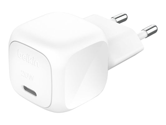 BELKIN BELKIN 20W USB PD Wall Charger with PPS WHT