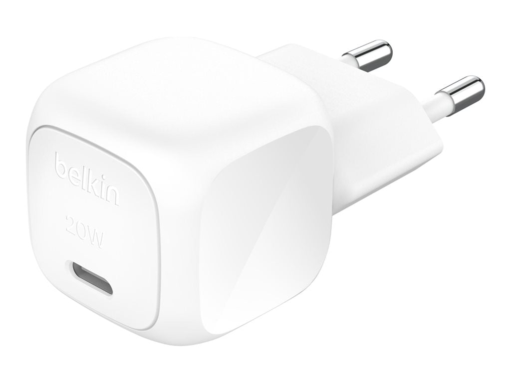 BELKIN BELKIN 20W USB PD Wall Charger with PPS WHT