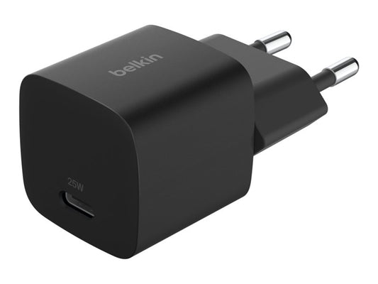 BELKIN BELKIN 25W USBC PD WALL CHARGER WITH PPS BLACK
