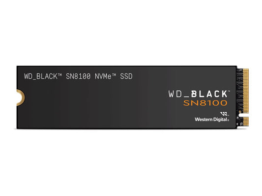 WD Black 1To SN8100 PCIe 5.0x4 NVMe M.2 SSD POWERED BY SANDISK