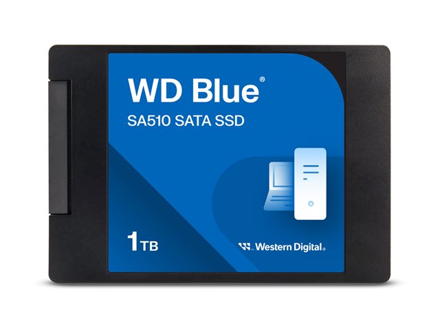 WD Blue SA510 SSD 1To SATA III 6Gb/s cased 2.5p 7mm internal single-packed POWERED BY SANDISK