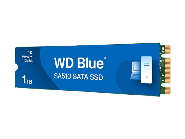 WD Blue SA510 SSD 1To M.2 2280 SATA III 6Gb/s internal single-packed POWERED BY SANDISK