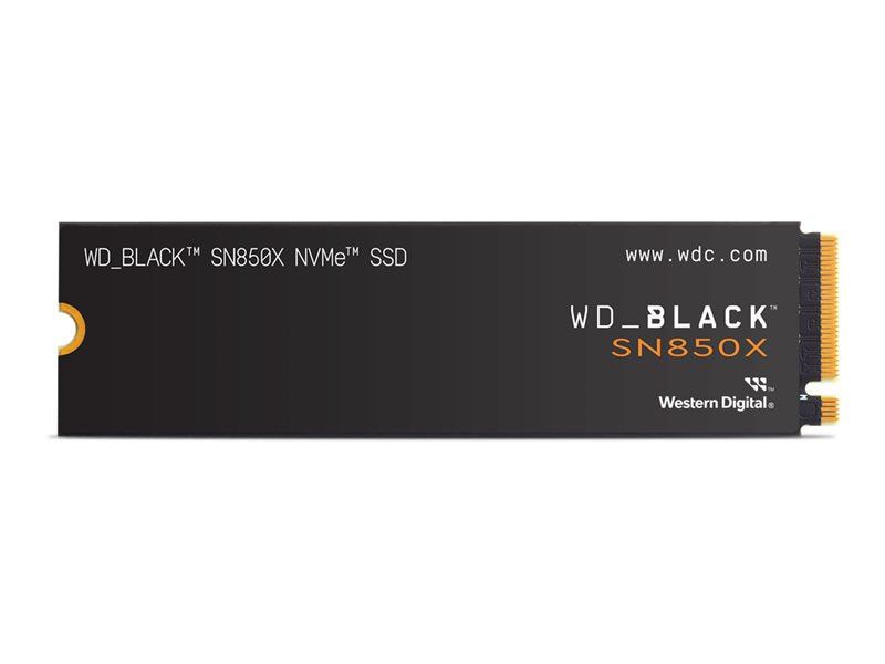 WD Black 2To SN850X NVMe SSD Supremely Fast PCIe Gen4 x4 M.2 internal single-packed POWERED BY SANDISK