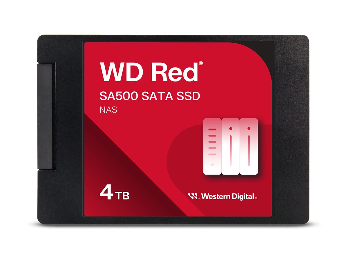 WD Red SSD SA500 NAS 4To 2.5p SATA POWERED BY SANDISK