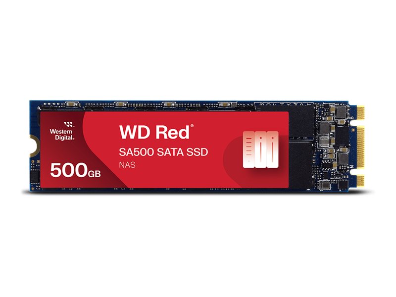 WD Red SSD SA500 NAS 500Go SATA III 6Go/s M.2 2280 Bulk POWERED BY SANDISK