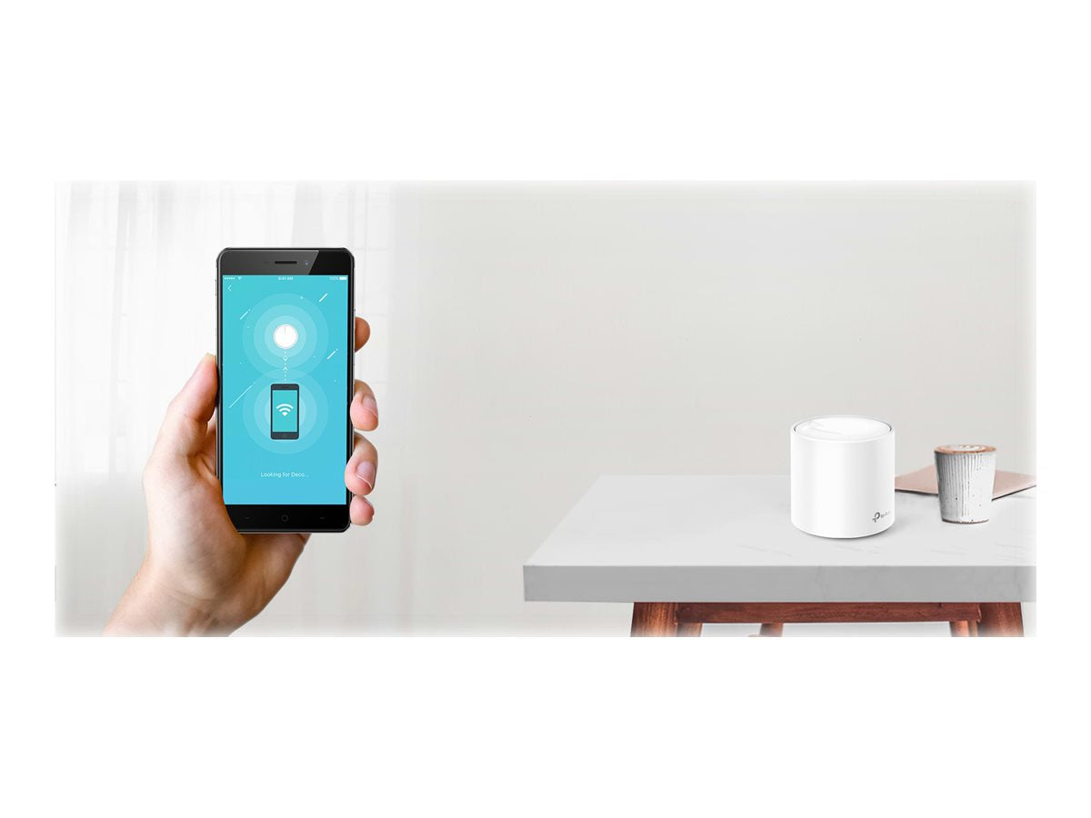 TP-LINK AX1800 Whole Home Mesh Wi-Fi 6 System 574Mbps at 2.4GHz + 1201Mbps at 5GHz